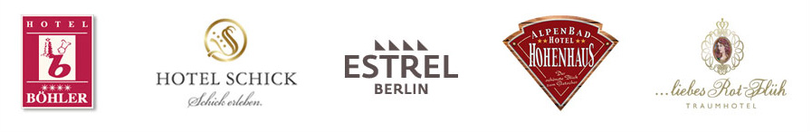 Logo's van grote hotels