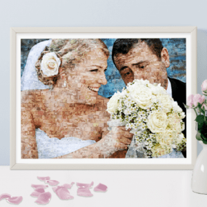 wedding foto mozaiek